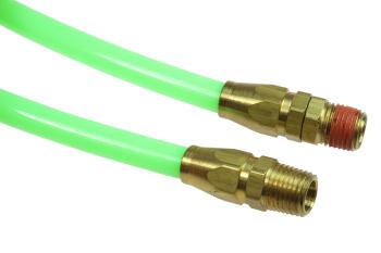 CO PR14-20A-G Flexcoil 1/4" ID x 20' 1/4" MPT Swivel x Rigid Green