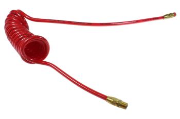 CO PR38-104A-R Flexcoil 3/8" ID x 10' 1/4" MPT Swivel x Rigid Red