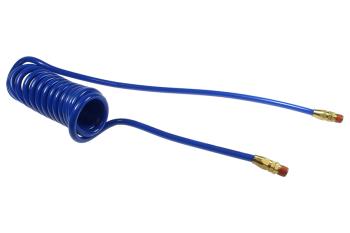 CO PR38-20B-B Flexcoil, 3/8" ID x 20', 3/8" MPT Swivel Reusable, Dark Blue