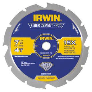 Irwin PCD Fiber Cement Blade 7-1/4"