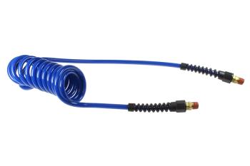 CO PU38-10B-B Flexcoil 3/8" ID x 10' 3/8" MPT Swivel Dark Blue