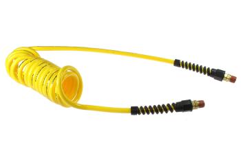 CO PU316-25B-Y Flexcoil 3/16" ID x 25' 1/4" MPT Swivel Yellow