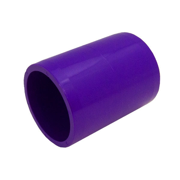 Purple 1-1/2" Furniture Fitting External Coupling (FF-CO-015-PURPLE)