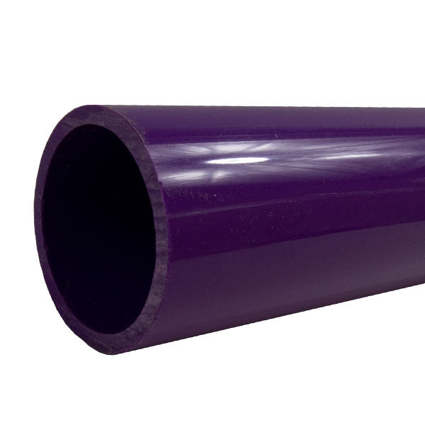 3/4" Purple Sch 40 Furniture Grade Pipe - 5ft (FF-5FT-007-PURPLE)