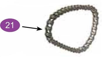 Ramset Chain #40 (28 Links) Ramset Ram 3000,3100,3200