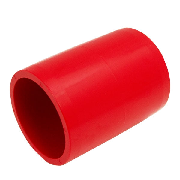 Red 1" Furniture Fitting External Coupling (FF-CO-010-RED)