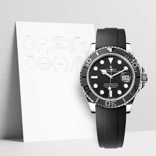 Anti Scratch Watch Shells™ Protective Film for Rolex Yacht Master 226659 Standard Package