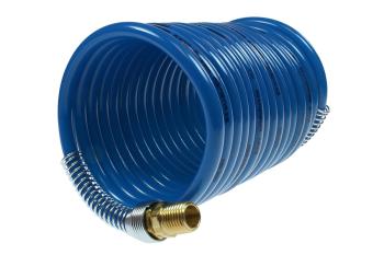CO S38-174 Stowaway Coil 3/8" ID x 17' 1/4" MPT Rigid, Blue