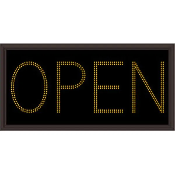 Signal-Tech 33635 TCL2142A-180DS/120-277VAC OPEN Outdoor Blank-out LED Direct-view Sign