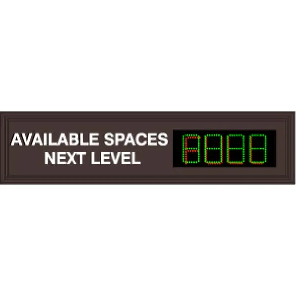 Signal-Tech 34115 SA1249GR-01-I516 1 level Space Available – nvidia AVAILABLE SPACES NEXT LEVEL Space Available Sign