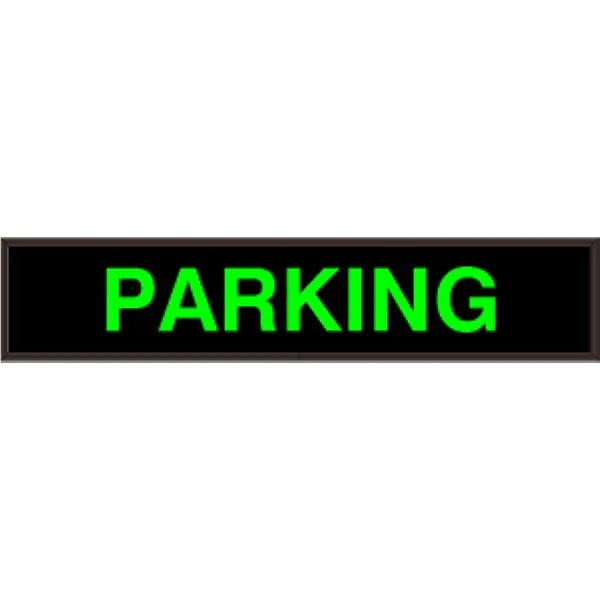 Signal-Tech 35048 PHX734G-330/120-277VAC PARKING Outdoor Blank-out LED Backlit Sign