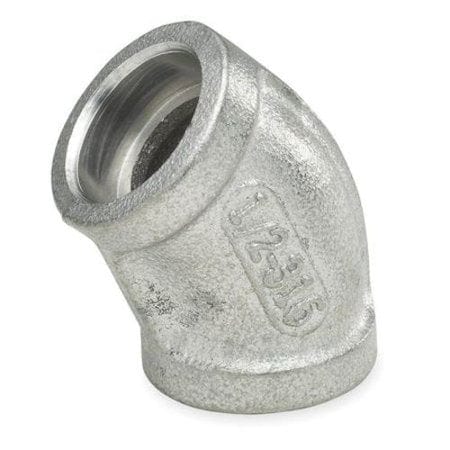 4" 3000# Socket Weld 45 Degree Forged Carbon Steel Elbow