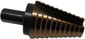 Viking Type 78-UB Step Drill, 3-Pc. Set, Sizes 1, 4 & 2