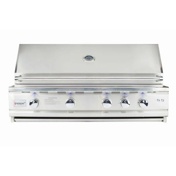 Summerset TRLD44A 44″ Stainless Steel 4 Burner Built-In Gas Grill w/ Rotisserie