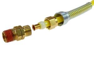 CO RK098 Nylon Coil Repair Kit, 5/16" ID x 1/4" MPT Swivel