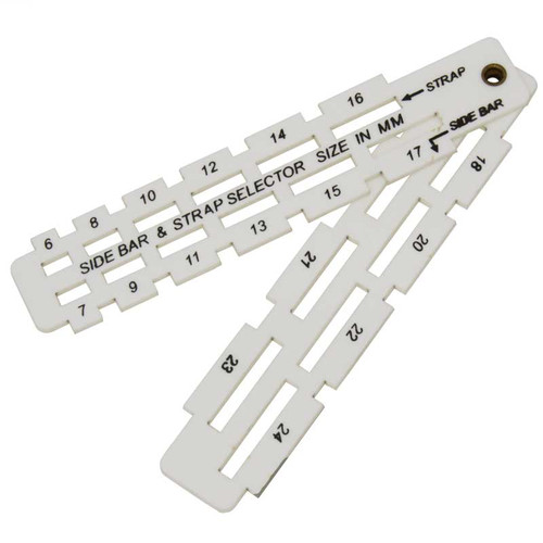 Watch Band Measuring Gauge + Strap Sizing Tool 6 to 24mm