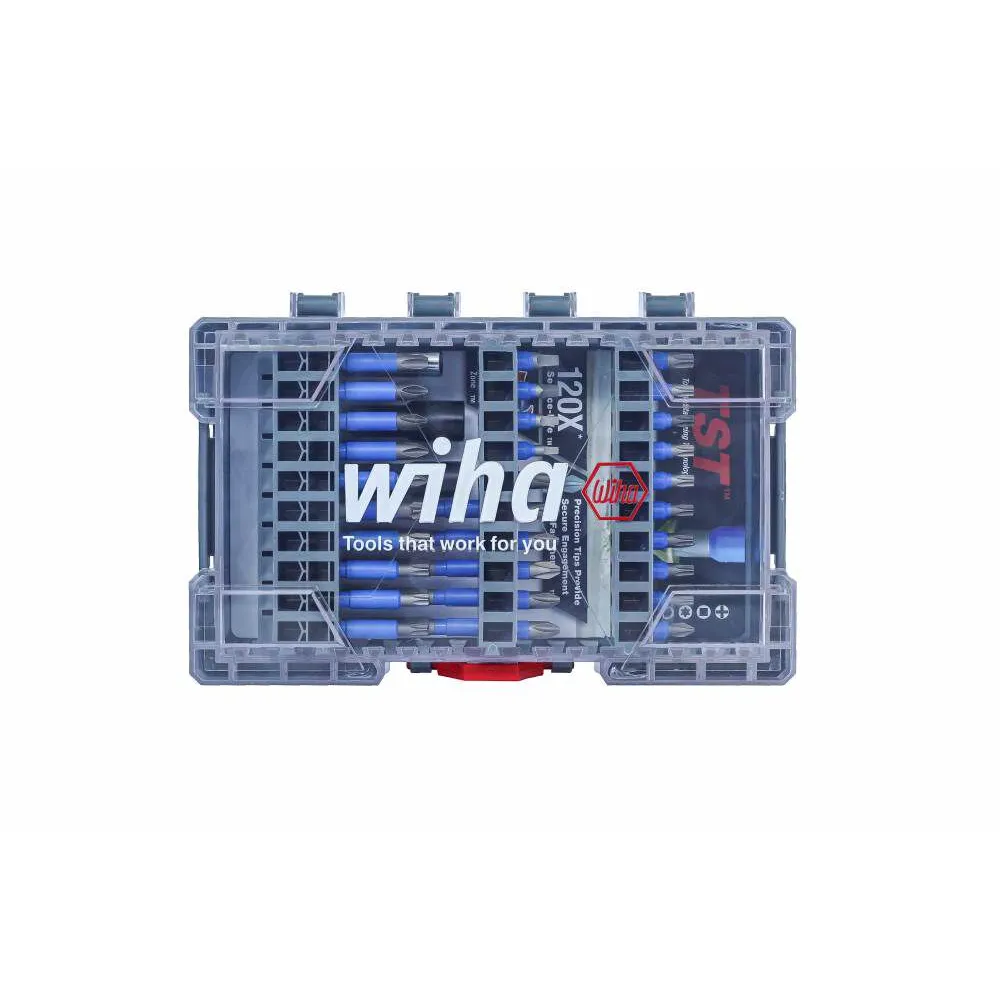 Wiha TerminatorBlue Impact Bit Set 40pc