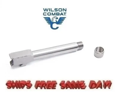 Wilson Combat Match Grade Threaded Barrel for 9mm Glock 19 Gen 3-4 NEW! # 768