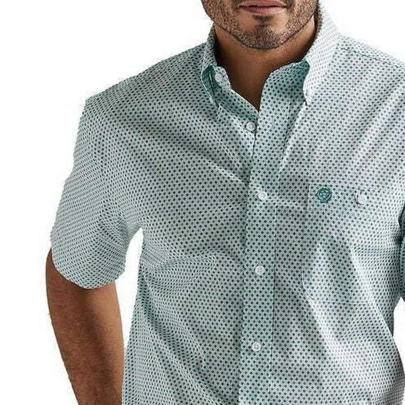 Wrangler Mens George Strait Short Sleeve Shirt