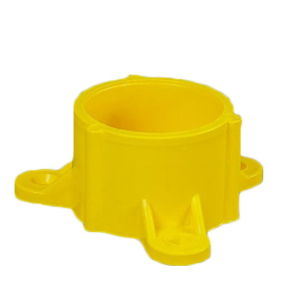 Yellow 1" Furniture Fitting Table Cap (FF-TC-010-YELLOW)